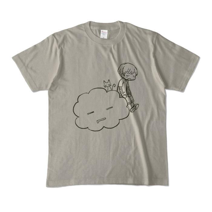 カラーTシャツ - M - シルバーグレー (淡色)