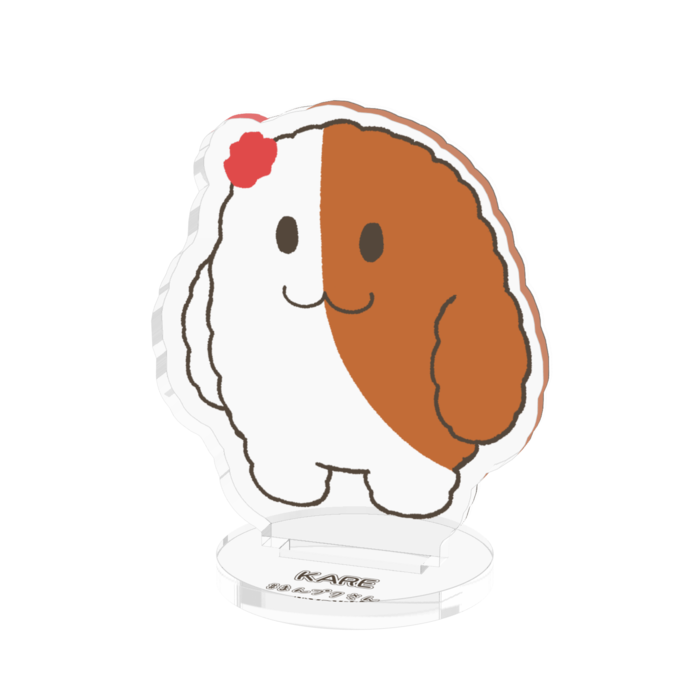 カレー アクリルフィギュア - 50x50mm