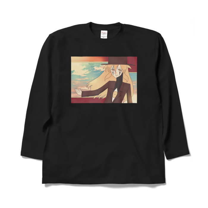ロングスリーブTシャツ - XL - ブラック