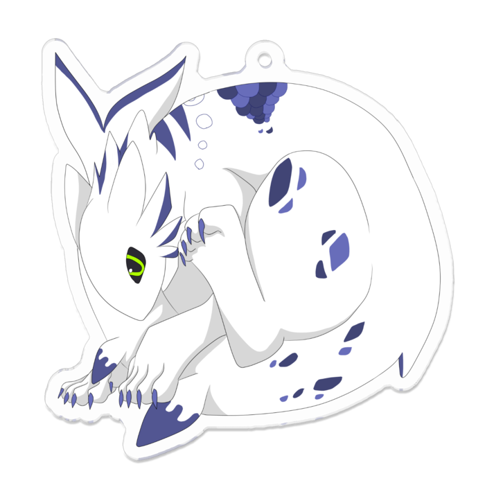 アクリルキーホルダー - 70 x 70 (mm)