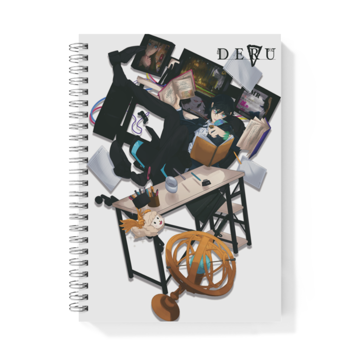 リングノート - A5 - 片面(ロゴ)