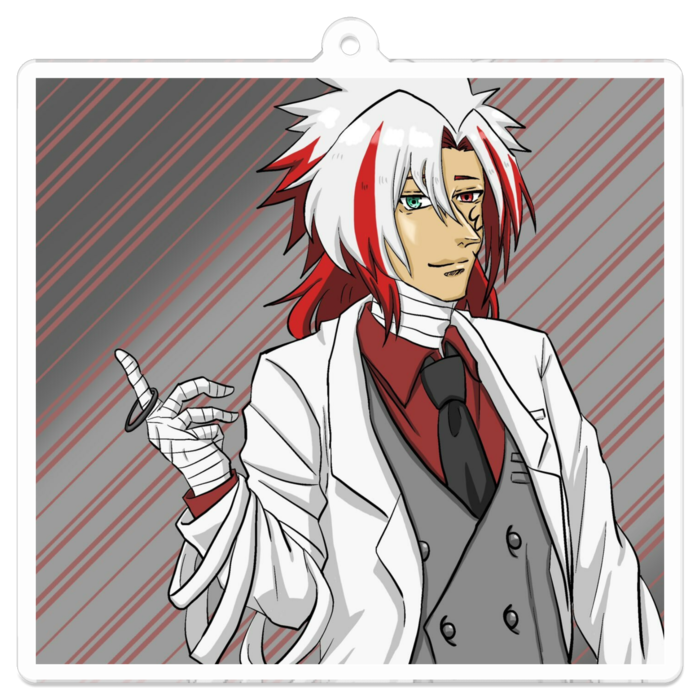 アクリルキーホルダー - 70 x 70 (mm)