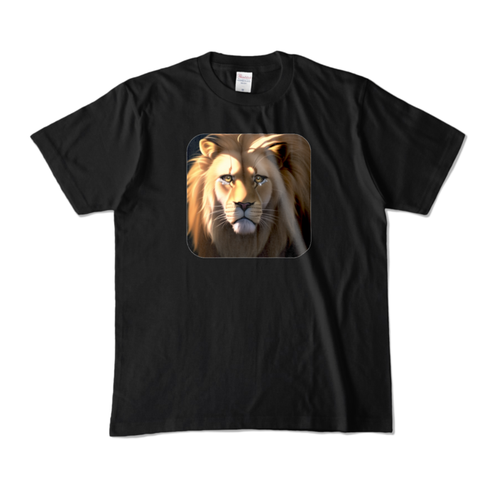 カラーTシャツ - M - ブラック (文字無し)