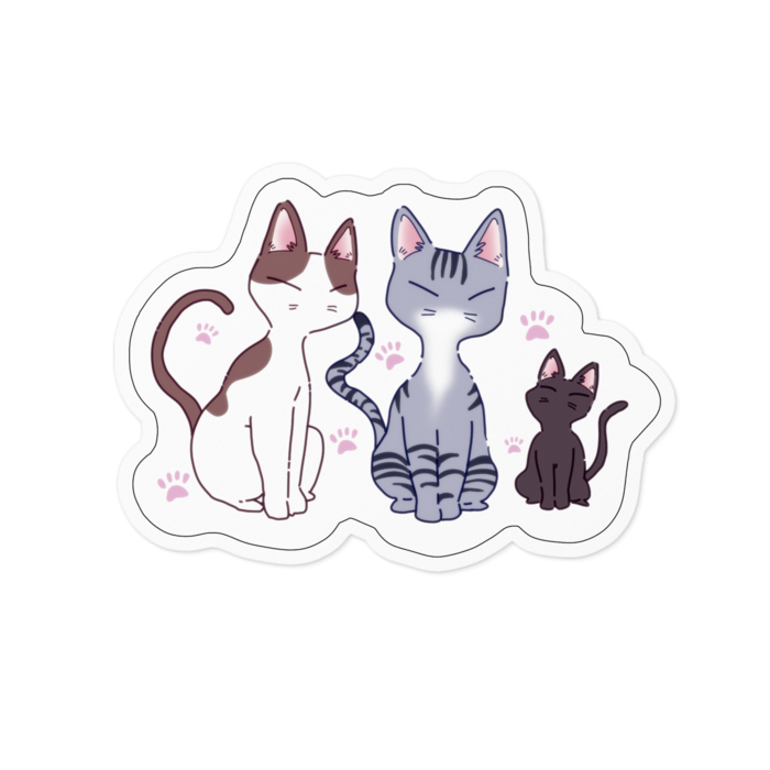 ステッカー - 100 x 100 (mm)