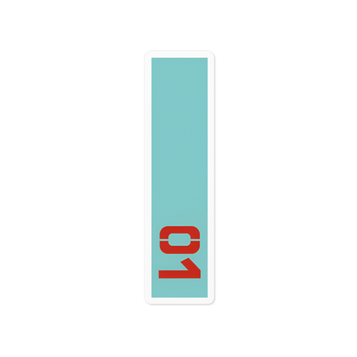 ステッカー - 100 x 100 (mm)