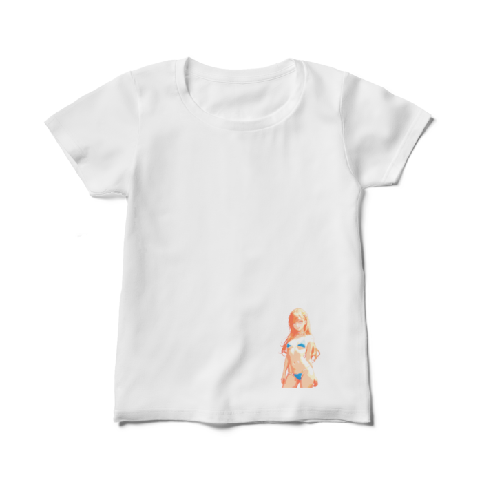 レディースTシャツ - M - 白