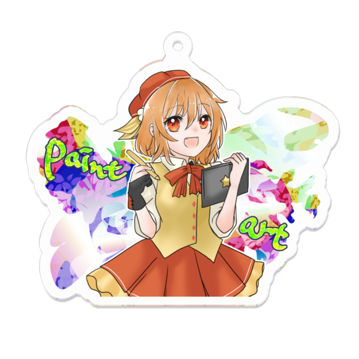 アクリルキーホルダー - 70 x 70 (mm)