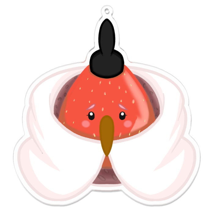 アクリルキーホルダー - 100 x 100 (mm)
