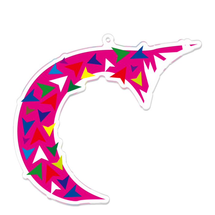 アクリルキーホルダー - 100 x 100 (mm)
