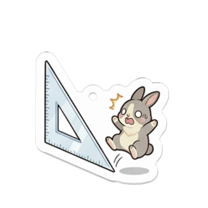 アクリルキーホルダー - 50 x 50 (mm)(9)