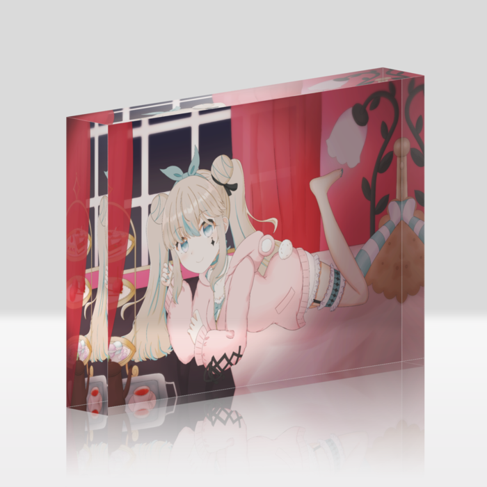 アクリルブロック - 148x100mm 少女Ver