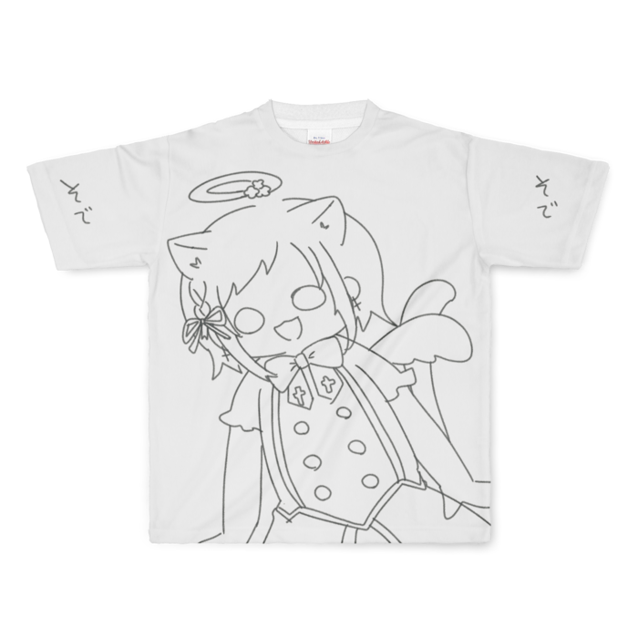 フルグラフィックTシャツ - L - 両面印刷