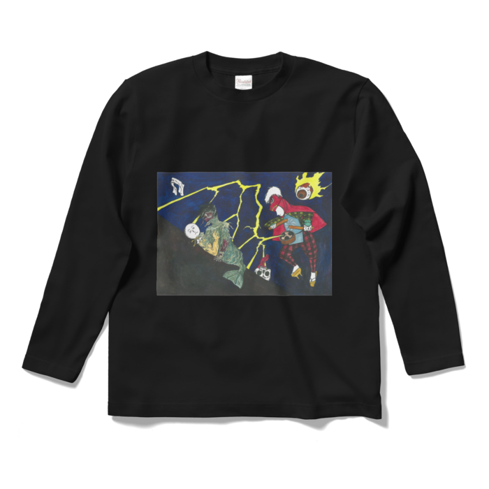 ロングスリーブTシャツ - S - ブラック