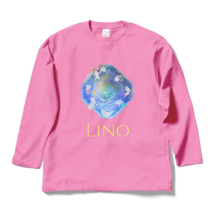 ロングスリーブTシャツ - L - ピンク