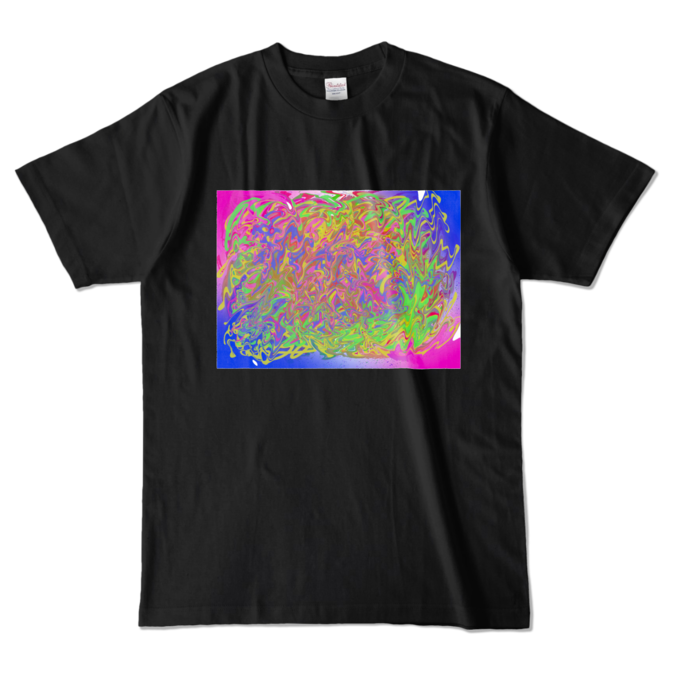 カラーTシャツ - L - ブラック (濃色)