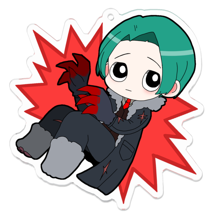 アクリルキーホルダー - 70 x 70 (mm)