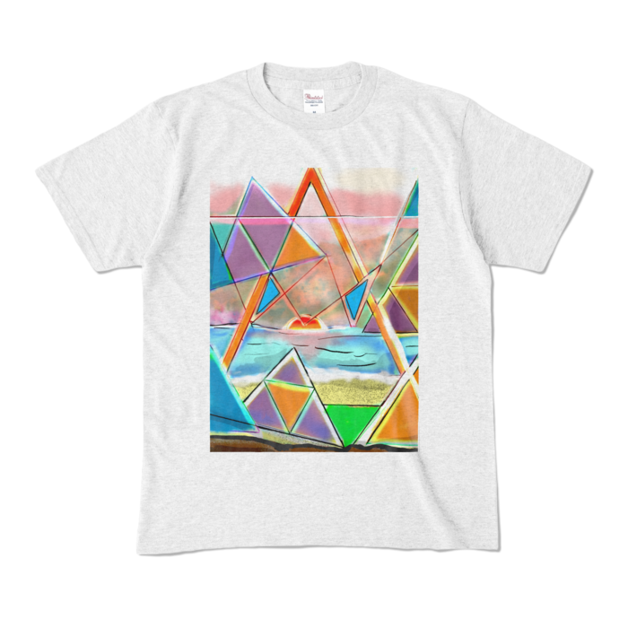 カラーTシャツ - M - アッシュ (淡色)