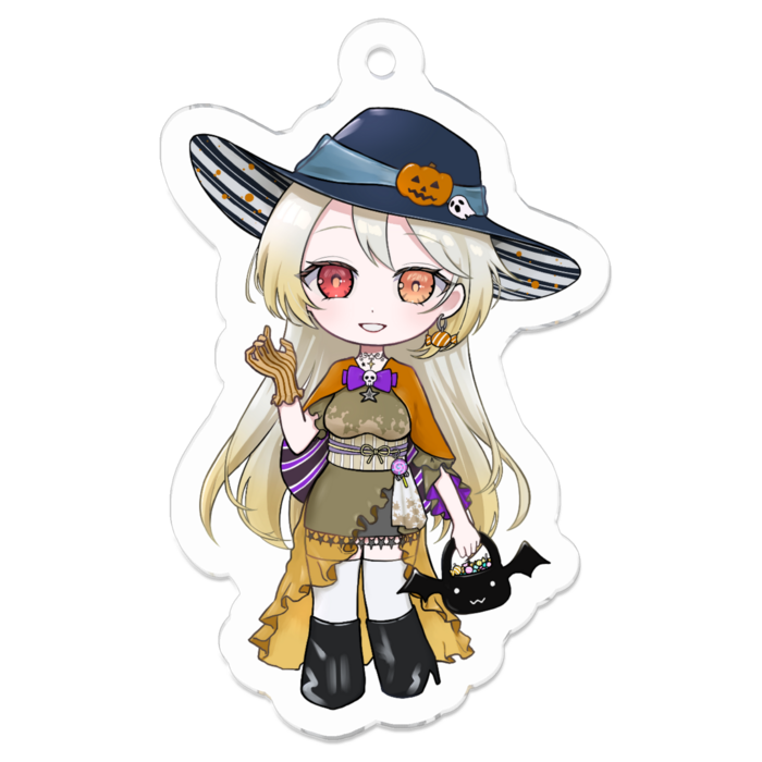 星丘ラミーハロウィンSDアクリルキーホルダー（コーティング） - W50 × H50mm 以内(1)