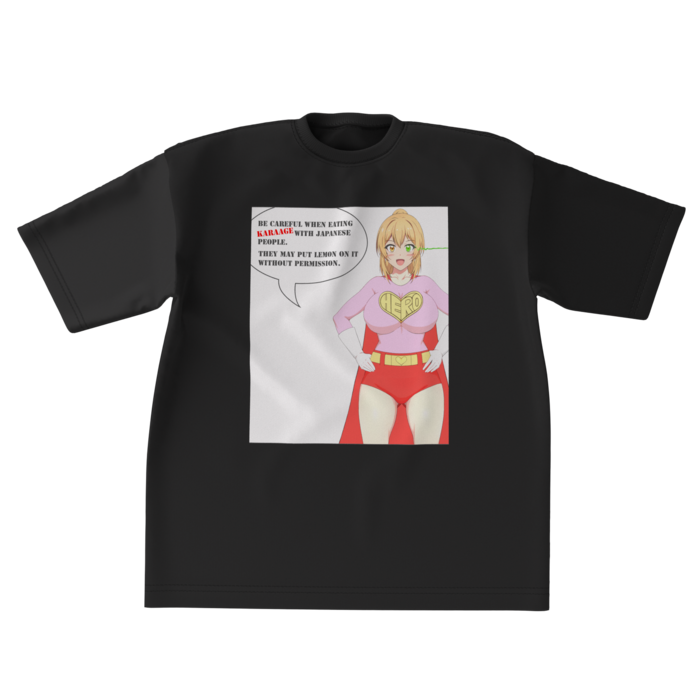 ビッグシルエットTシャツ - XL - 正面