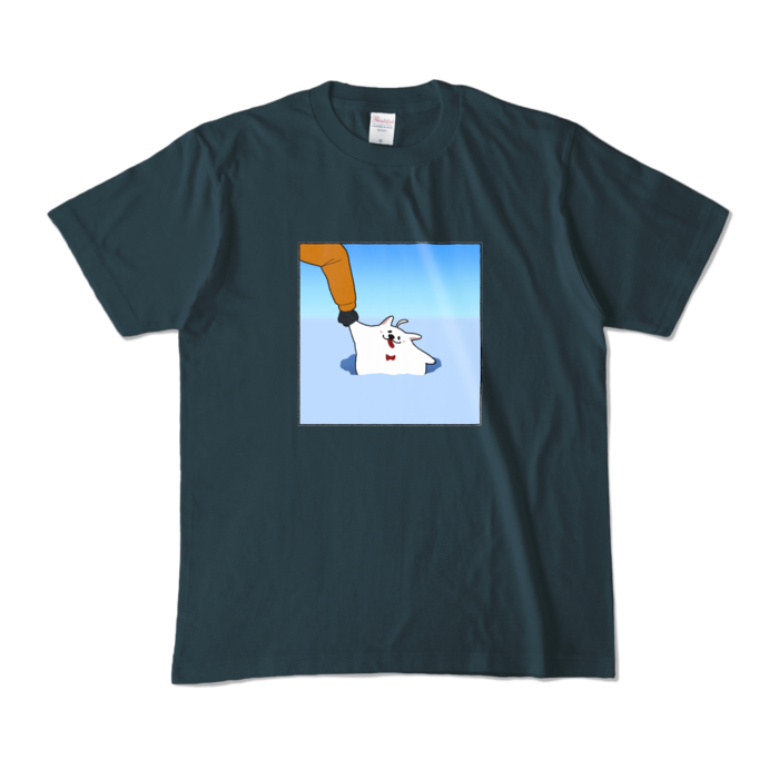 カラーTシャツ - M - デニム (濃色)