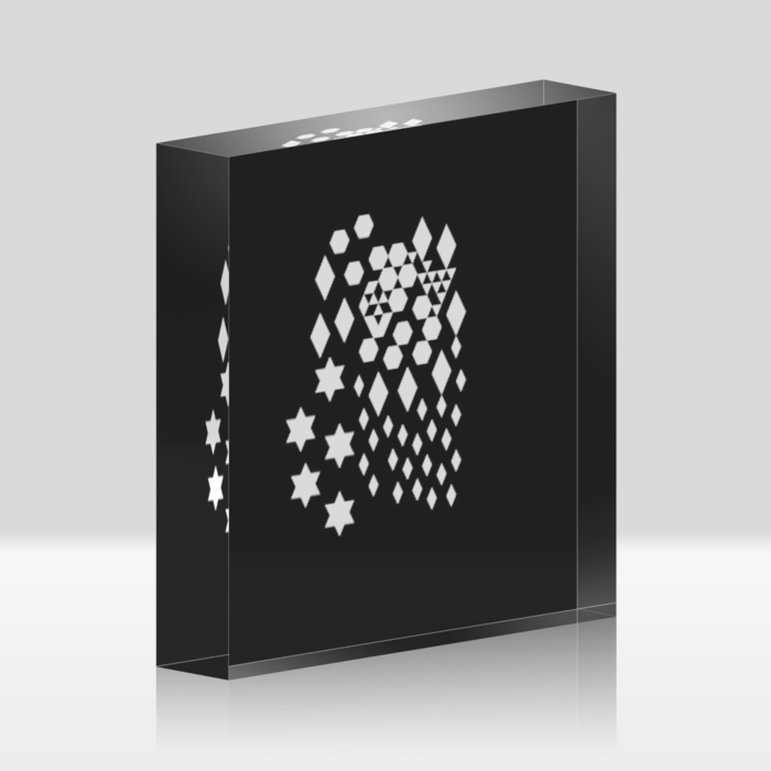 アクリルブロック - 100x100mm