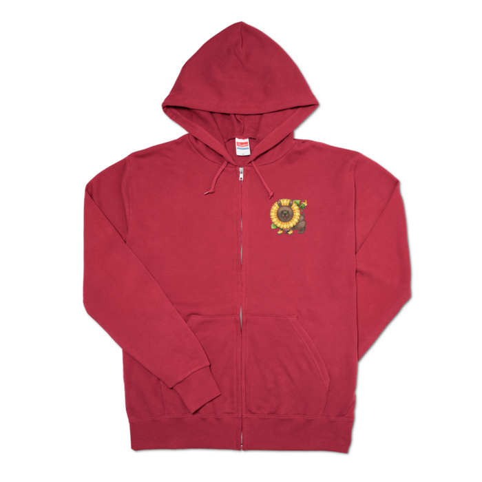 ジップパーカー - L - 左胸