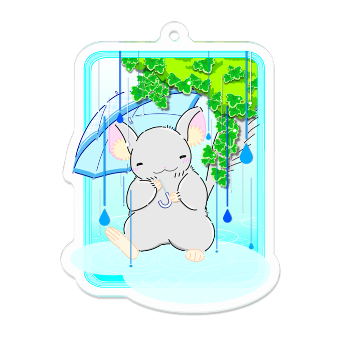 アクリルキーホルダー - 70 x 70 (mm)