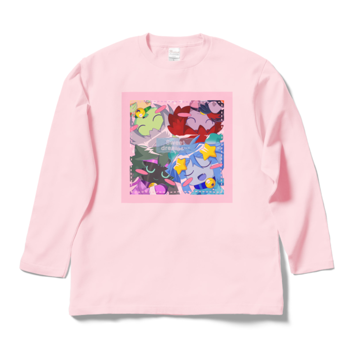 sweet dreams ロングスリーブTシャツ - L - ライトピンク