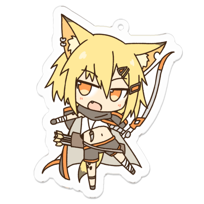 アクリルキーホルダー - 70 x 70 (mm)