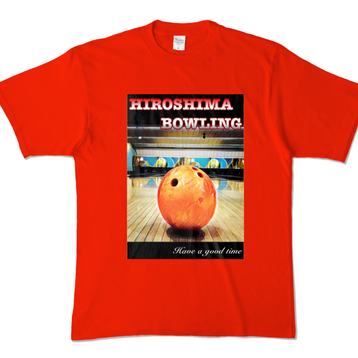 カラーTシャツ - XL - レッド (濃色)