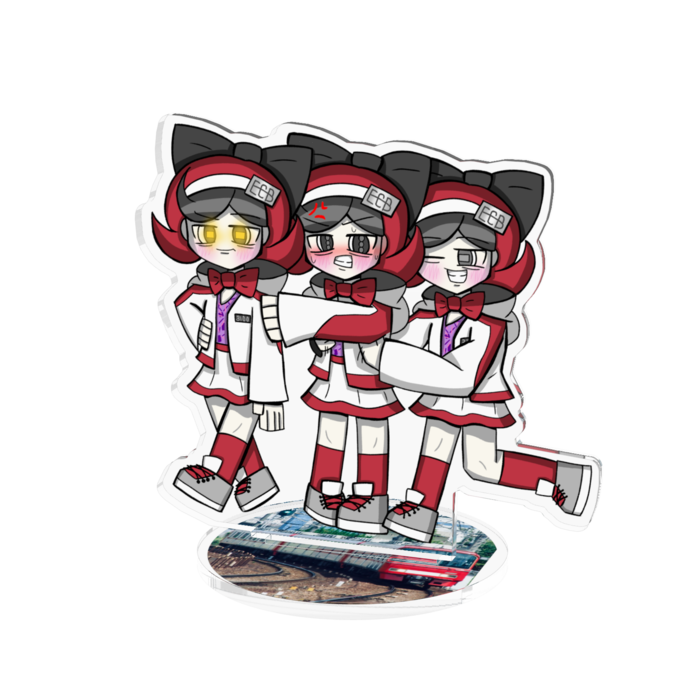 アクリルフィギュア - 100x100mm