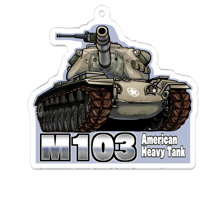 アクリルキーホルダー - 70 x 70 (mm)