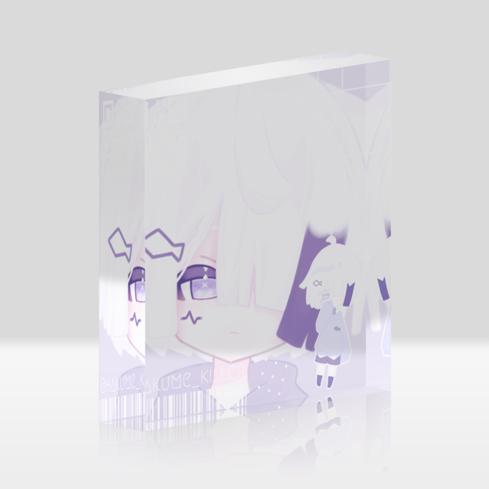 アクリルブロック - 100x100mm