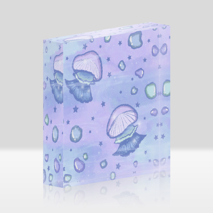 アクリルブロック - 100x100mm