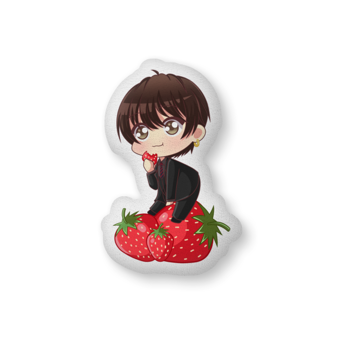 森本慎太郎 ふかふかクッション - 中（H56×W36cm） - 片面(3)