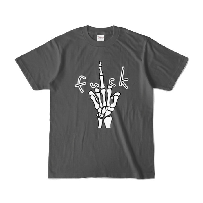 カラーTシャツ - S - チャコール (濃色)