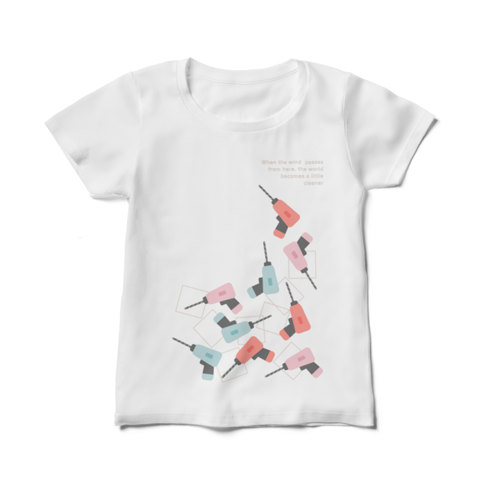 レディースTシャツ - M - 白