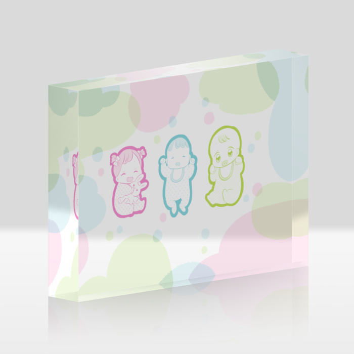 アクリルブロック - 148x100mm