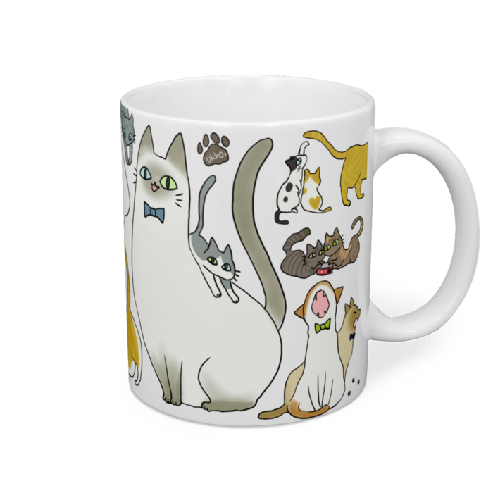 マグカップ - 直径 8 cm / 高さ 9.5 cm