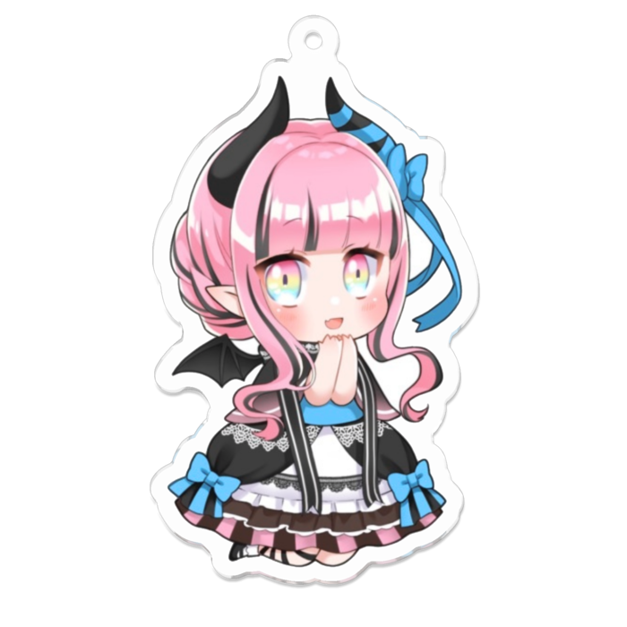 アクリルキーホルダー - 70 x 70 (mm)