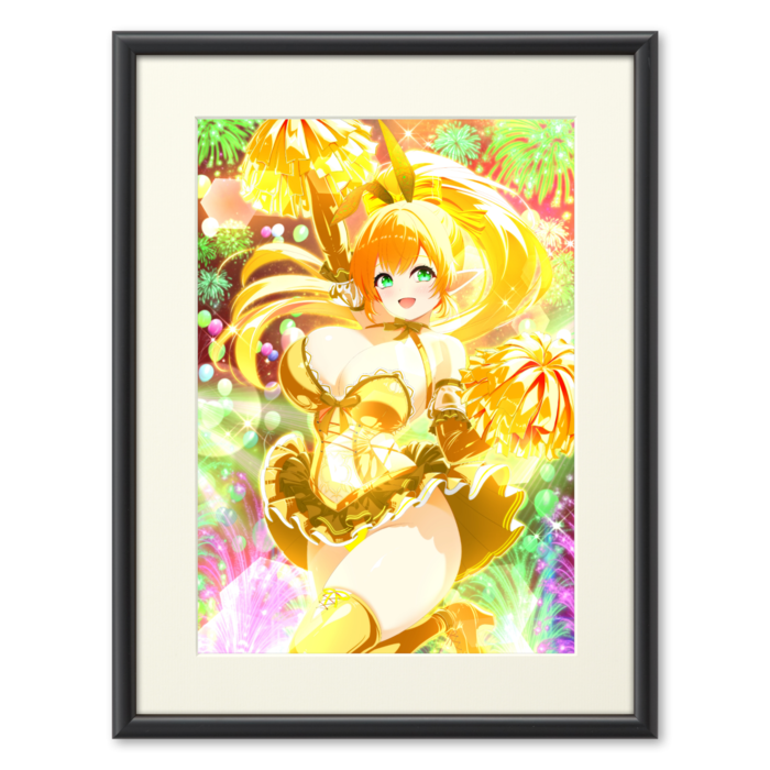 複製画(プリモアート) - A2(金髪/額縁・ブラック)