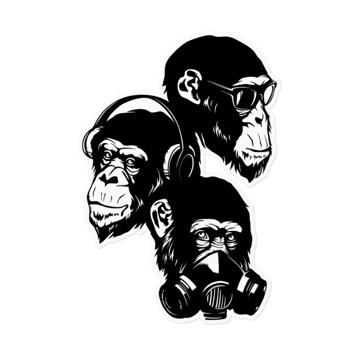 ステッカー - 160 x 160 (mm)