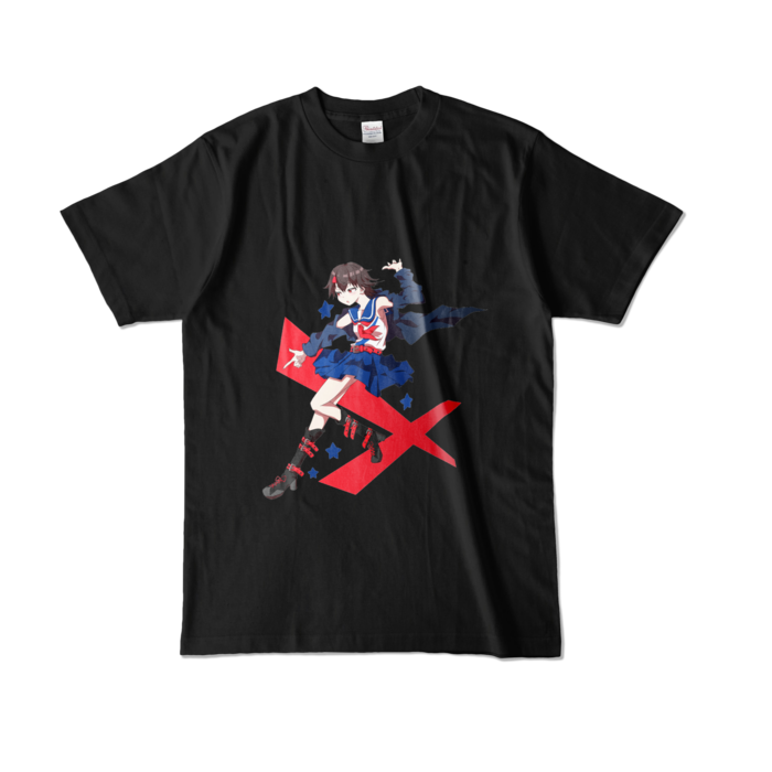 カラーTシャツ - L - ブラック (濃色)