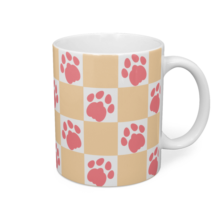 (ピンク×クリーム)にくきゅ〜カップ
