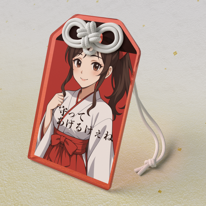 アクリルお守り - 50 × 80mm