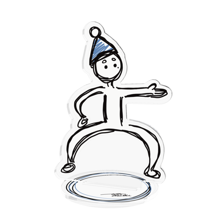 アクリルフィギュア - 100x100mm