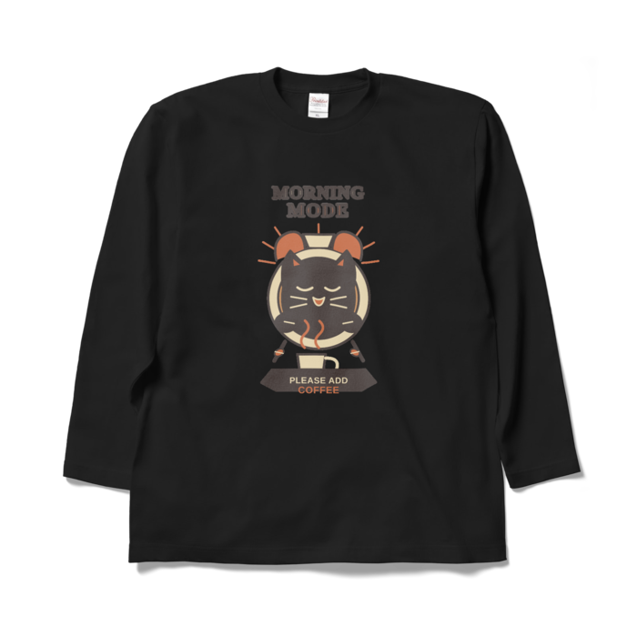 ロングスリーブTシャツ - XL - ブラック