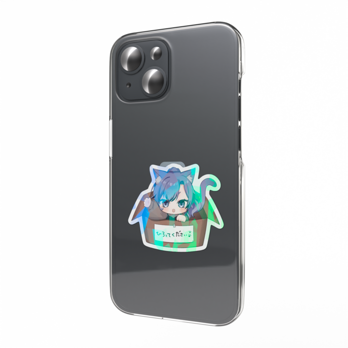 ホログラムスマホステッカー - 縦