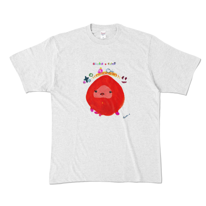 カラーTシャツ - XL - アッシュ (淡色)