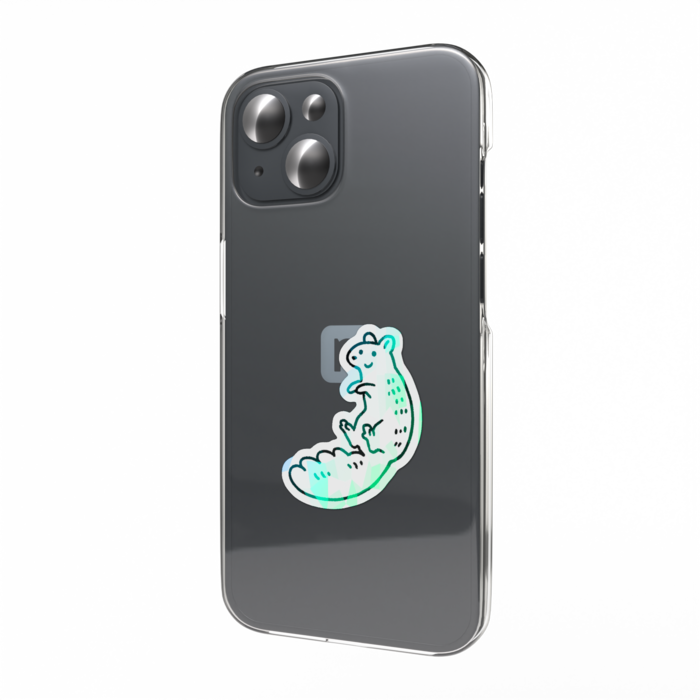 ホログラムスマホステッカー - 縦